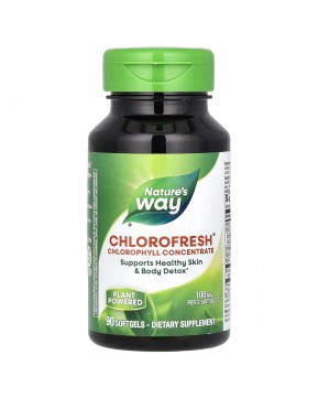 Nature's Way, Chlorofresh, концентрированный хлорофилл, 90 мягких таблеток Nature's Way, Chlorofresh, концентрированный хлорофилл, 90 мягких таблеток